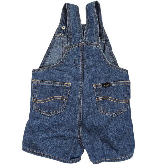 Babies 12M Blue Jean Western Farm Outdoor Cute One Piece Jumper Overalls LEE - Picture 12 of 16